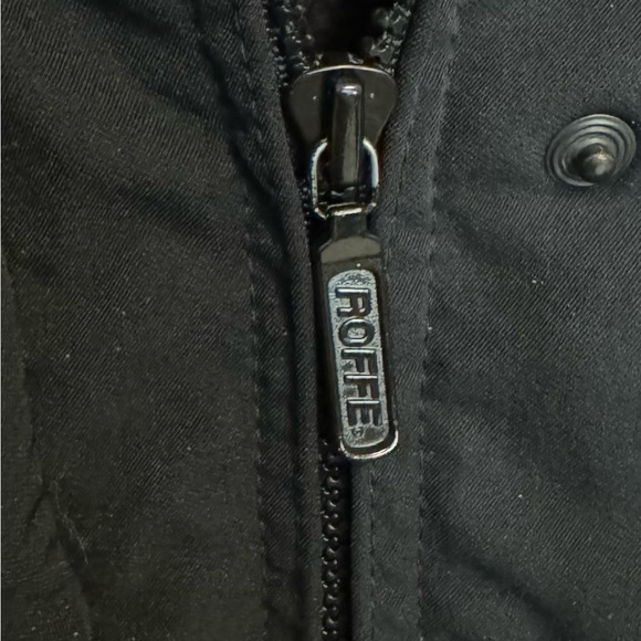 Vintage ROFFE w/ Gold Belt Ski Snowboarding Jacket Coat USA M / 8 - Picture 10 of 15